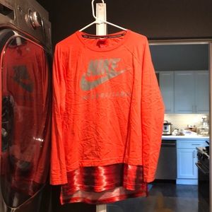 NWOT PINK NIKE LONG SLEEVE